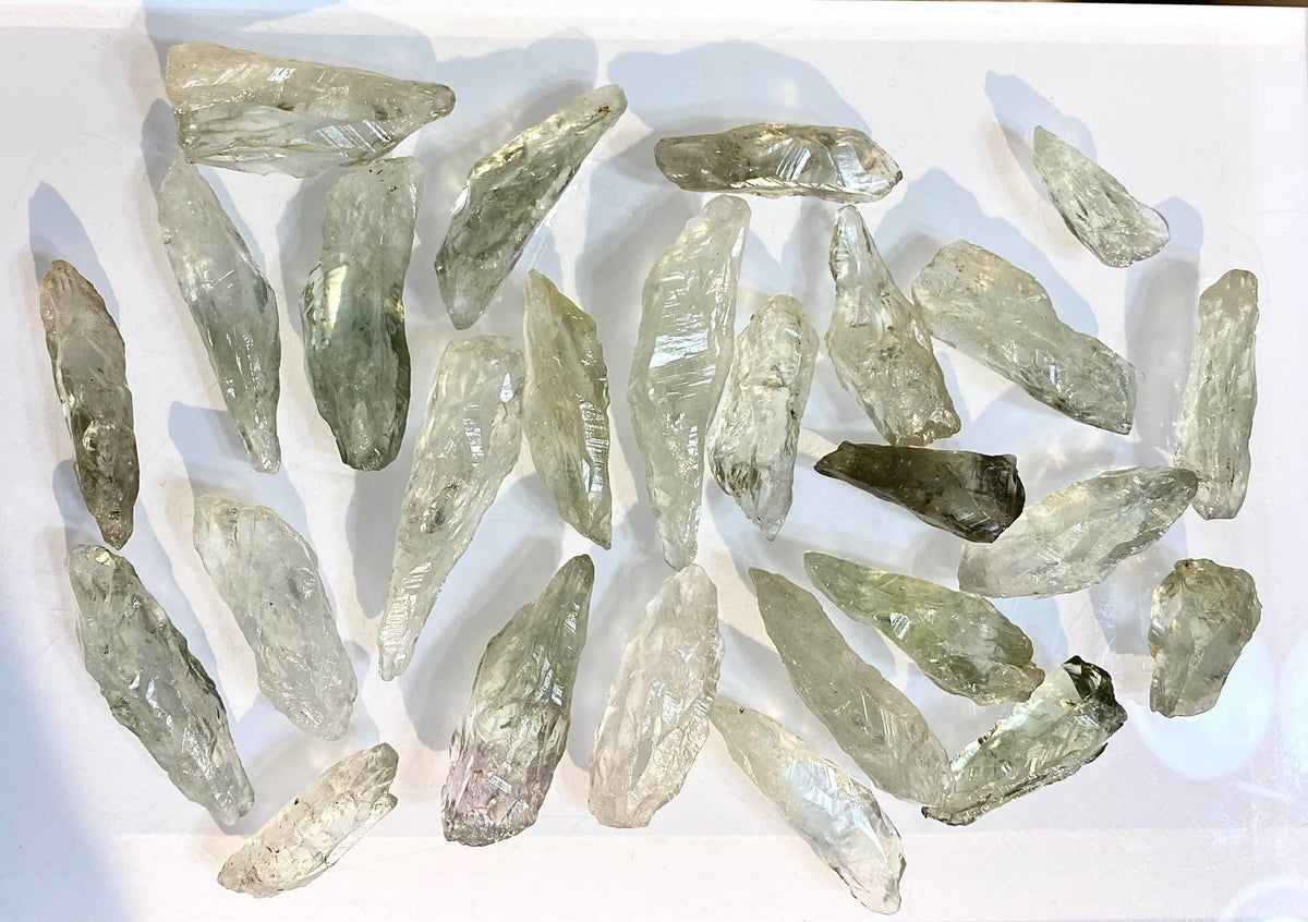 Prasiolite Green Amethyst Natural Crystal Gemstone for Healing