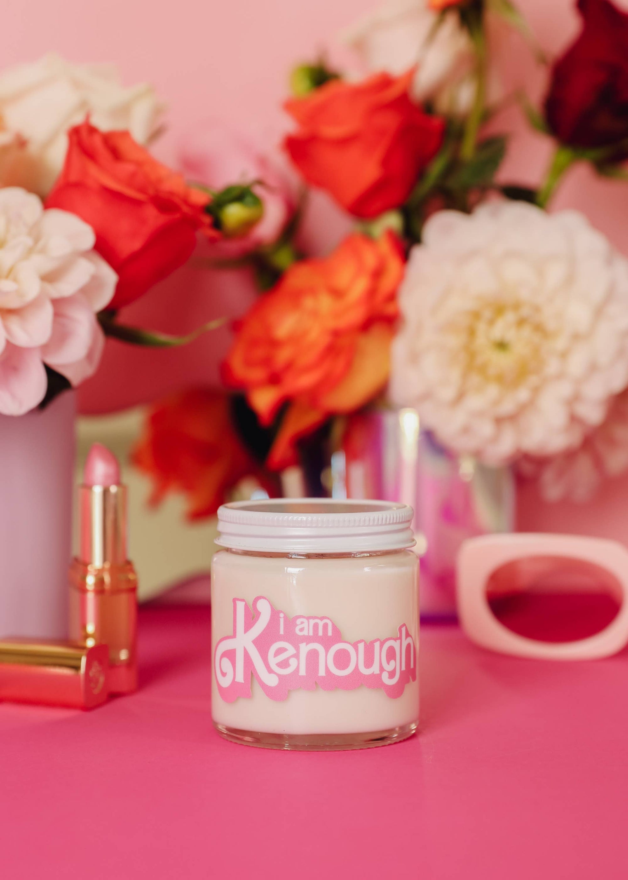 Barbie - I am Kenough Candle - Cream