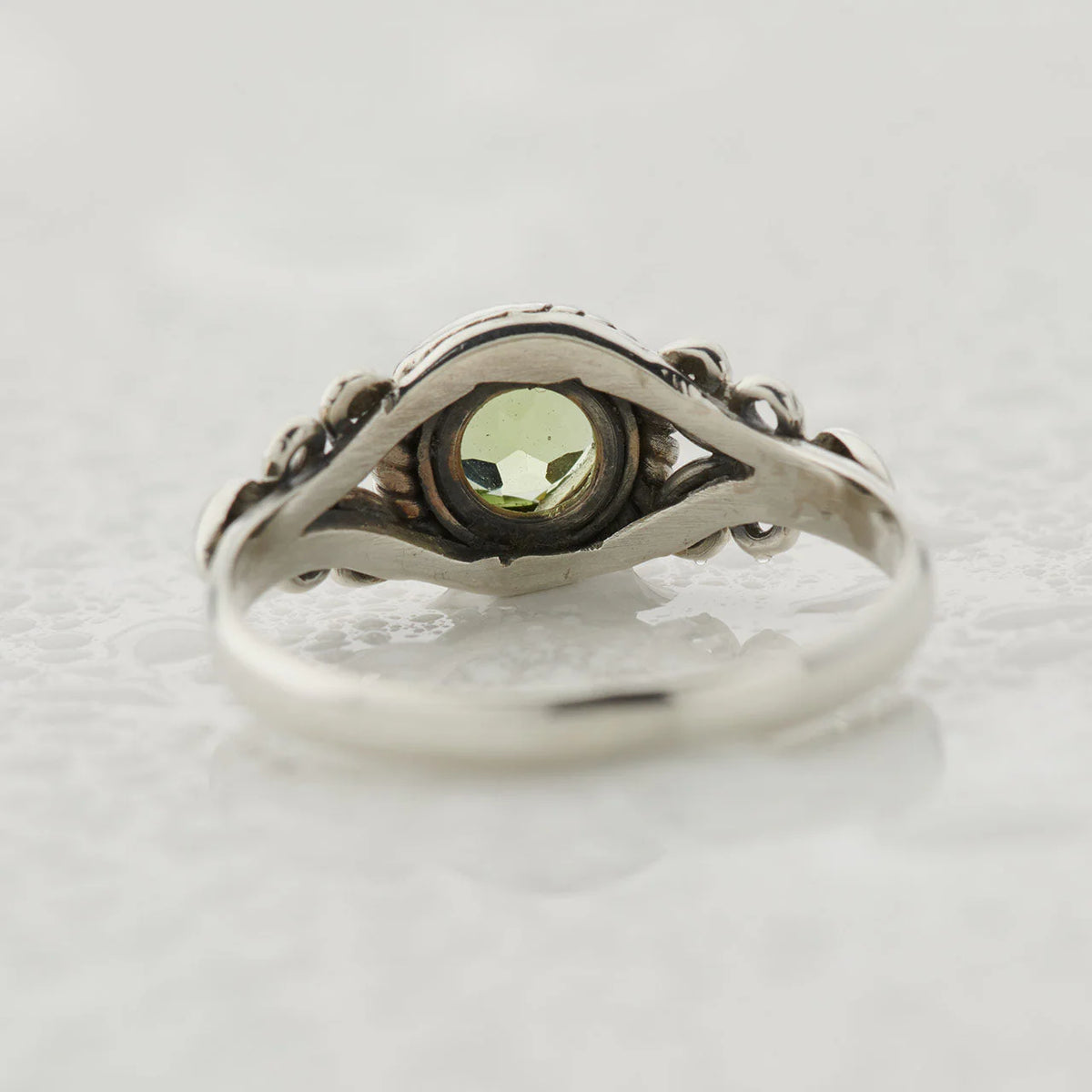 Peridot Sterling Silver Eden Ring