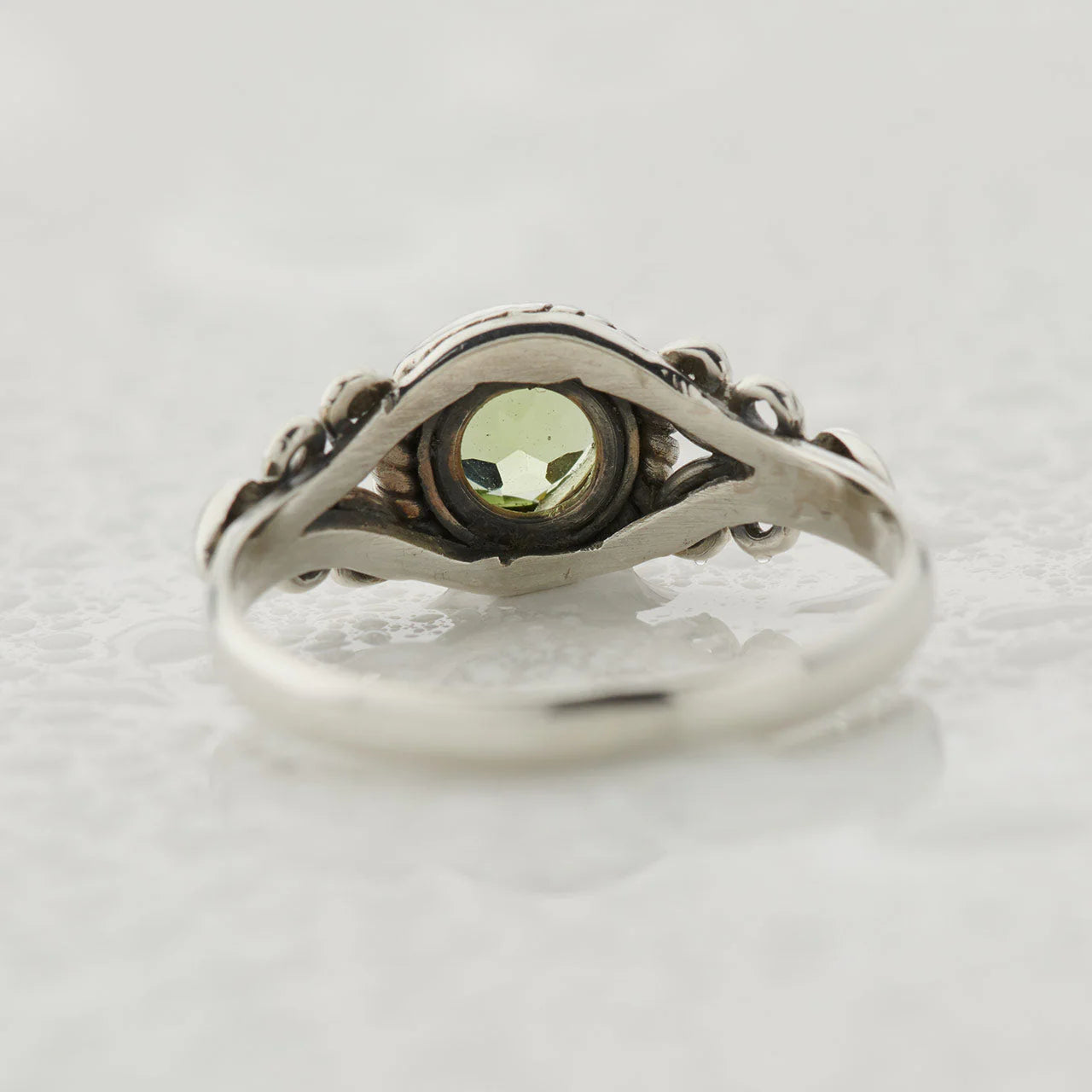 Peridot Sterling Silver Eden Ring
