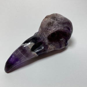 Gemstone Bird Skull