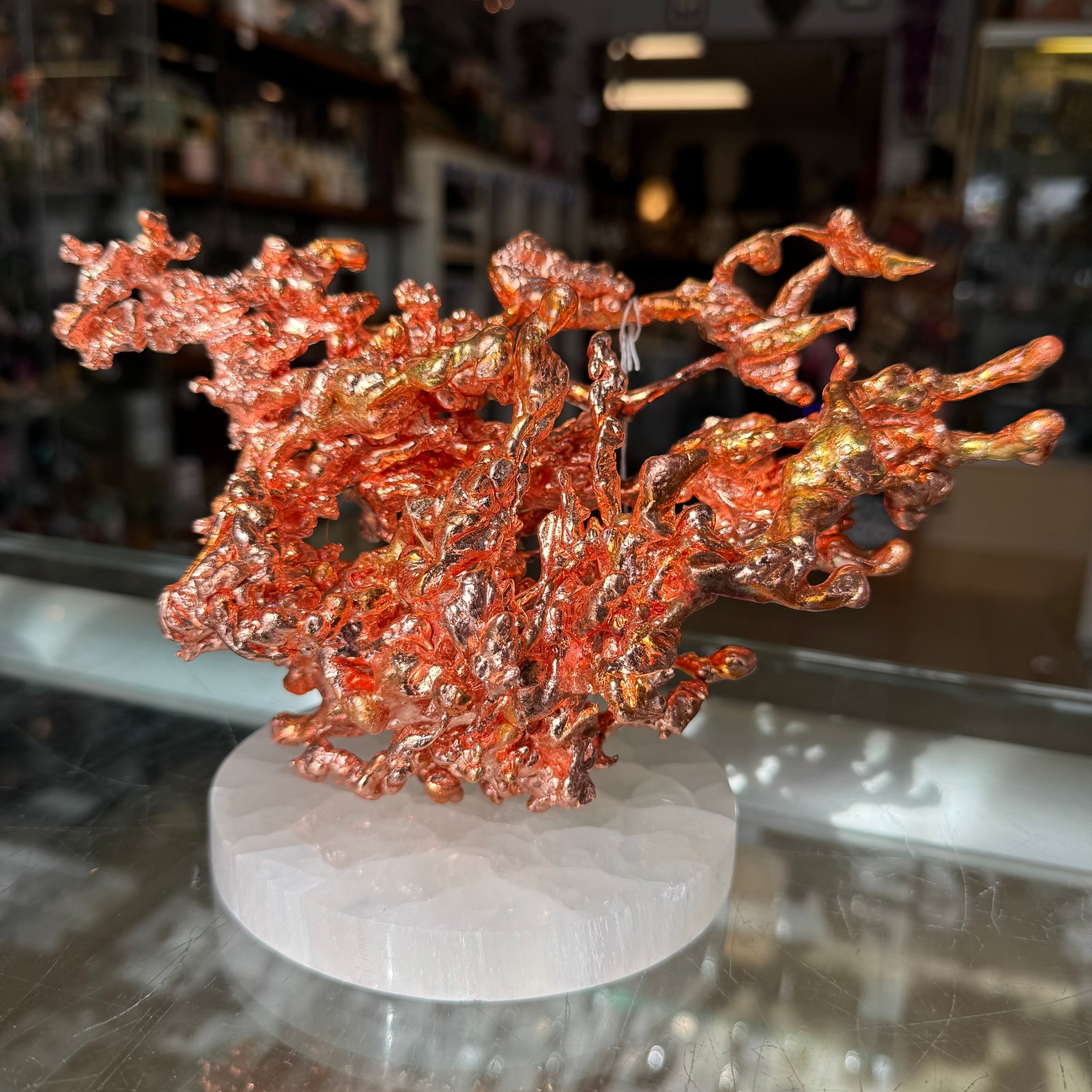 Sculptured Michigan Copper Specimen