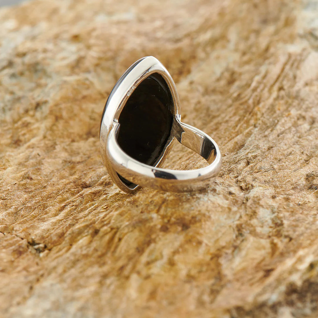 BLACK ONYX Sterling Silver Ring - Assorted Sizes