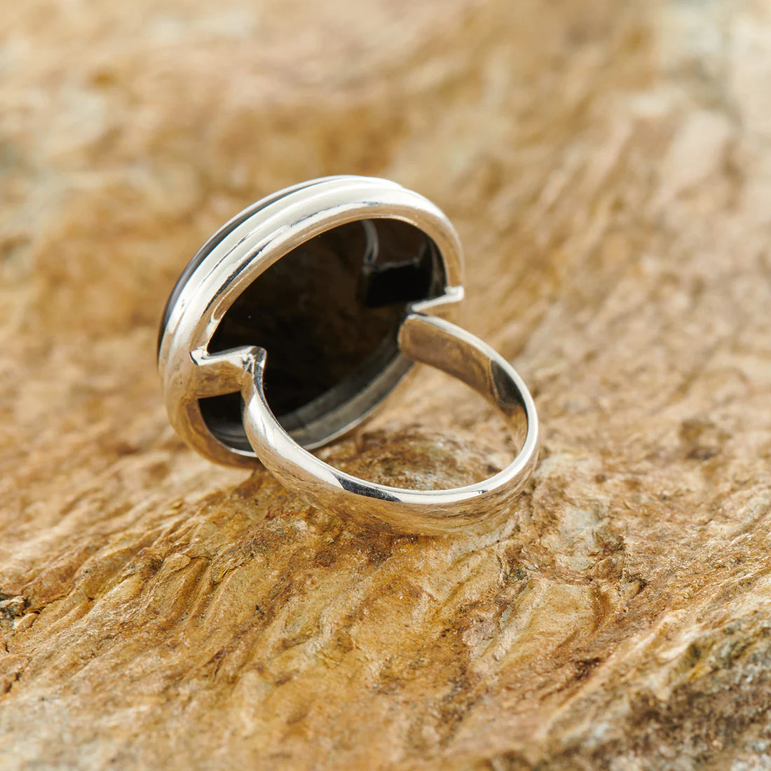 BLACK ONYX Sterling Silver Ring - Assorted Sizes