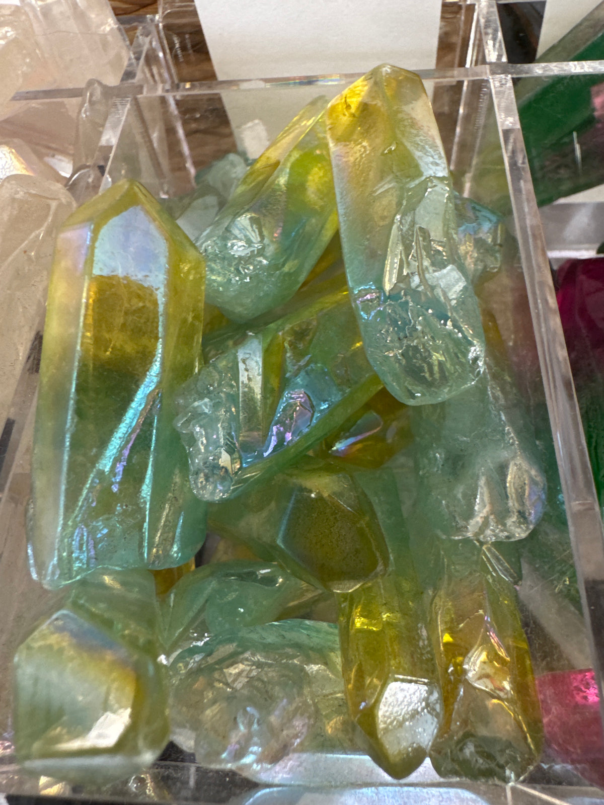 Small Aura Quartz Point Special