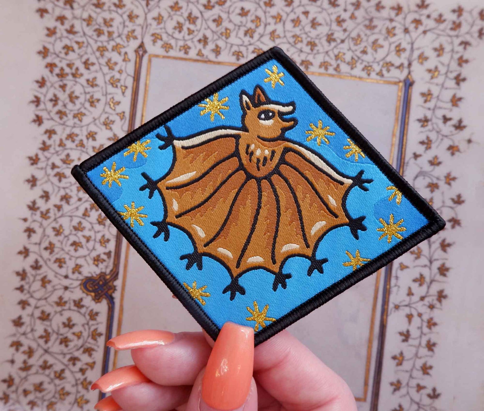Handsy Bat - Woven Patch