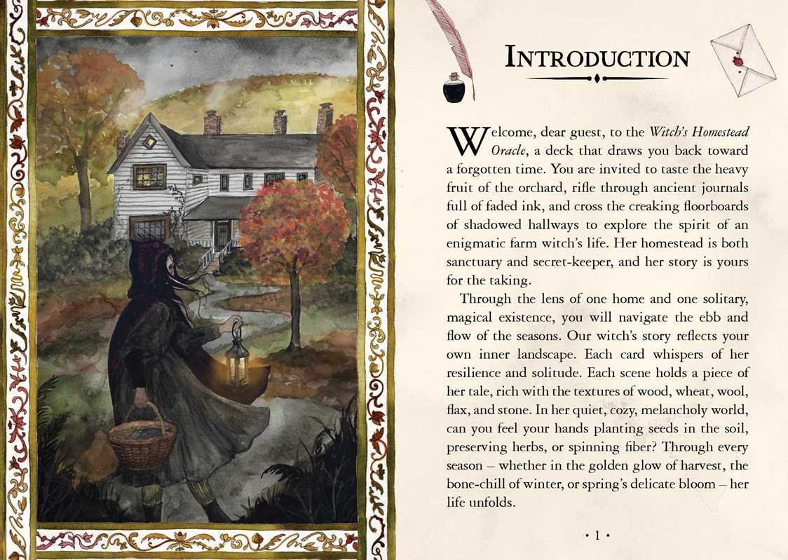 Witch's Homestead Oracle by Hadas Knox