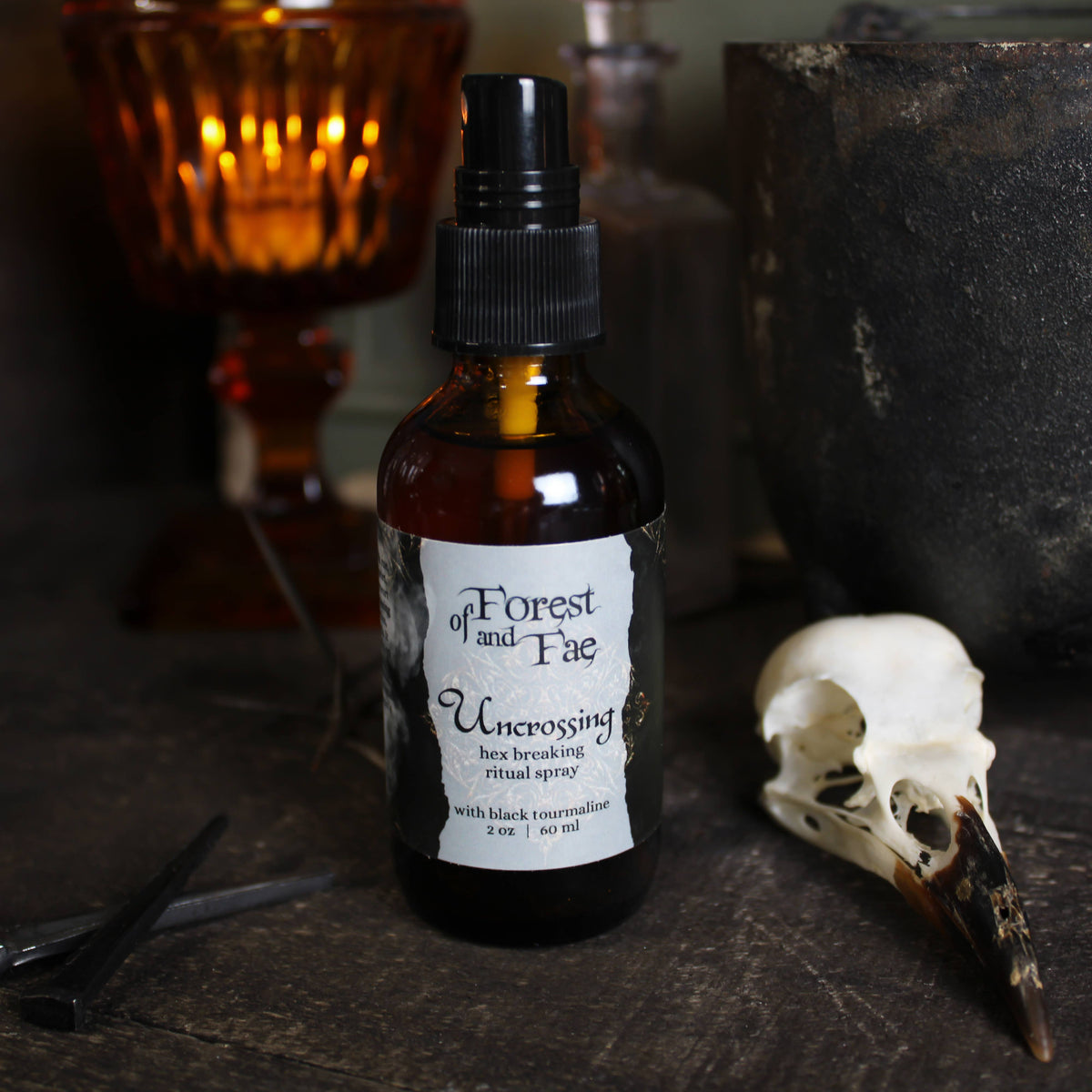 Uncrossing Hex Breaking Spray • Crystal Infused •