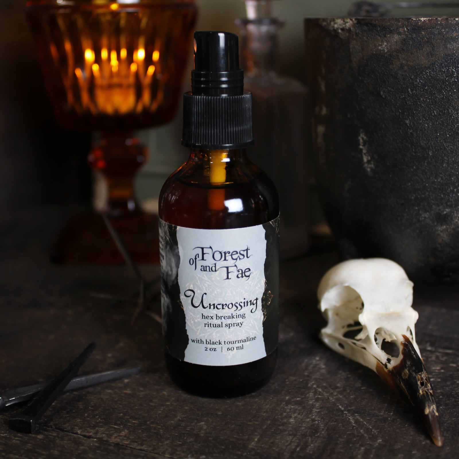 Uncrossing Hex Breaking Spray • Crystal Infused •