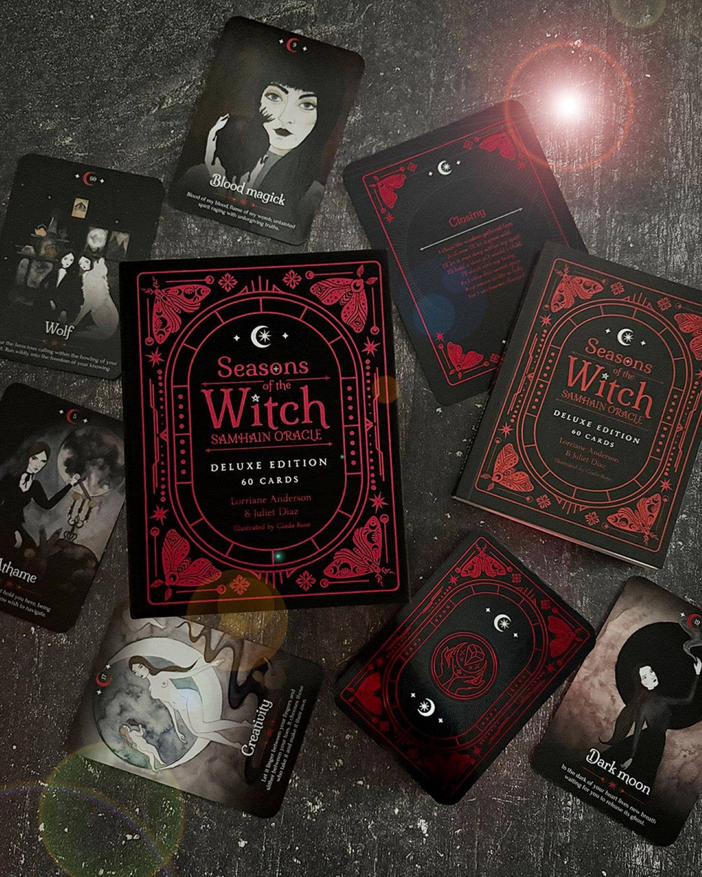 Seasons of the Witch: Samhain Oracle DELUXE EDITION by Lorriane Anderson