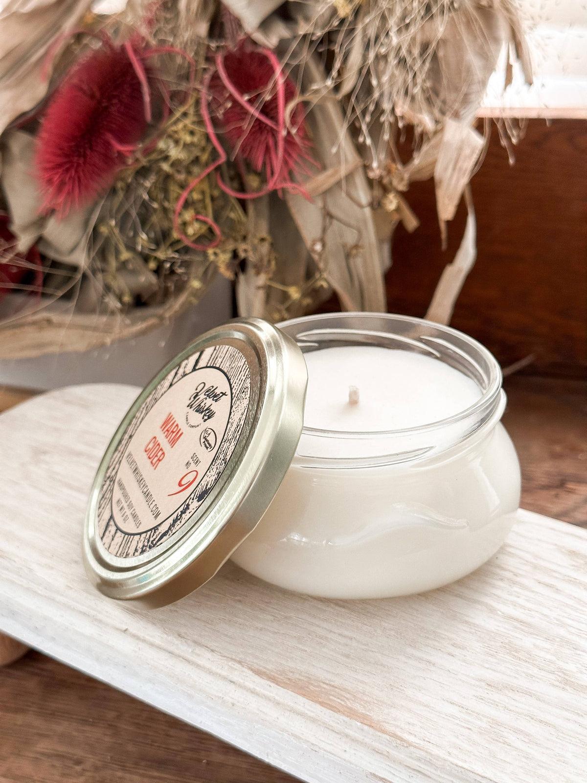 Warm Cider Soy Candle | Hand-poured