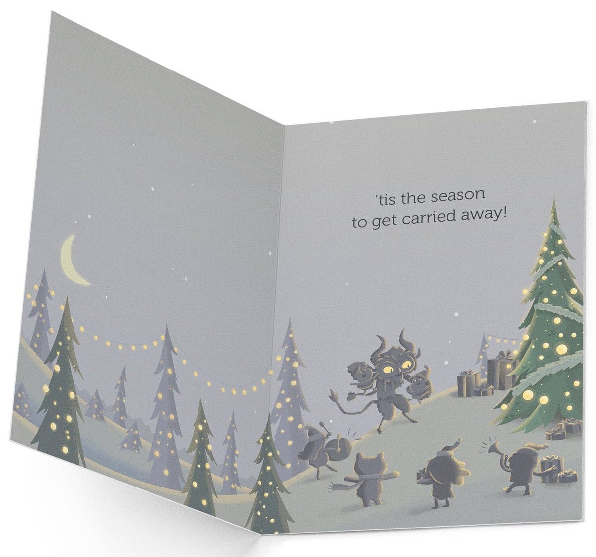 Krampus Holiday Card