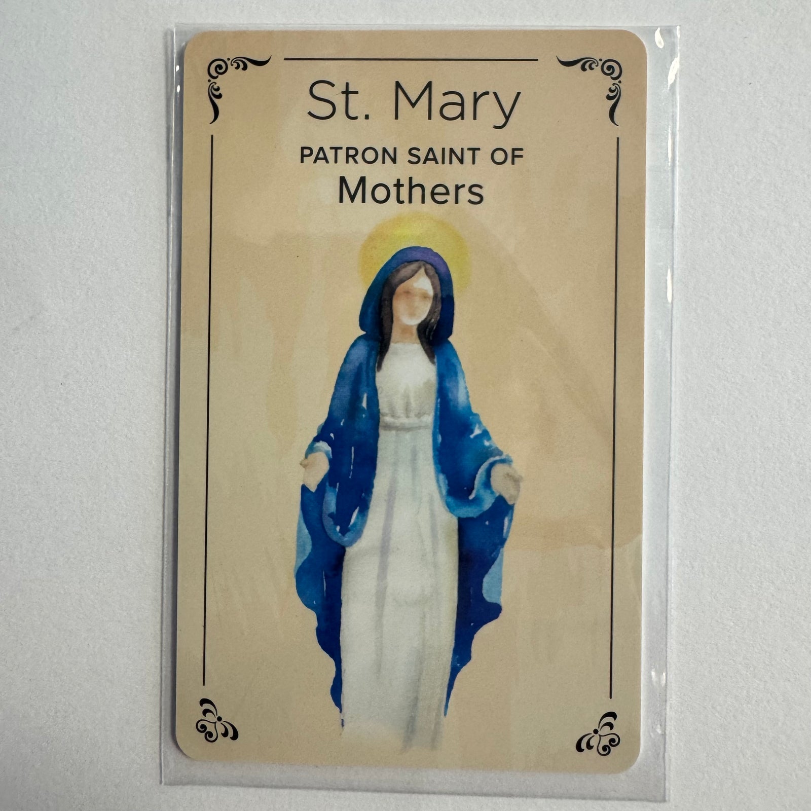 Patron Saint Pocket Card – Carry Daily Blessings & Protection
