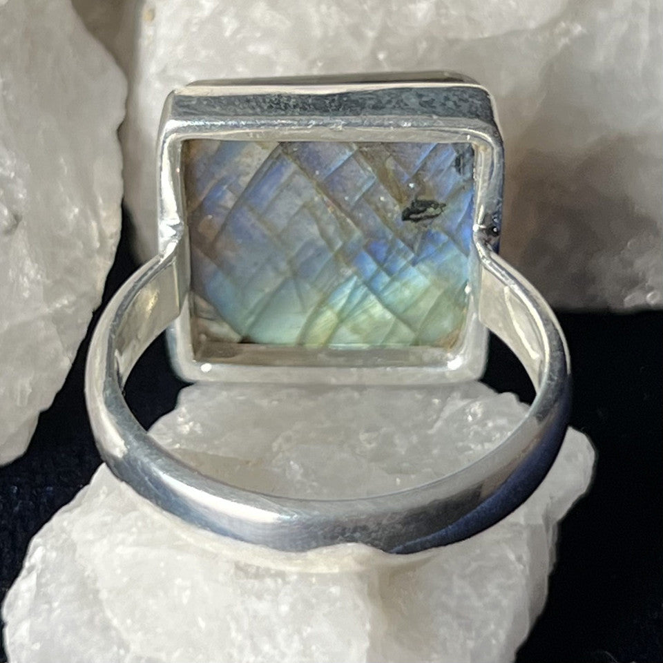 SPECTROLITE Sterling Silver Ring - Assorted Sizes