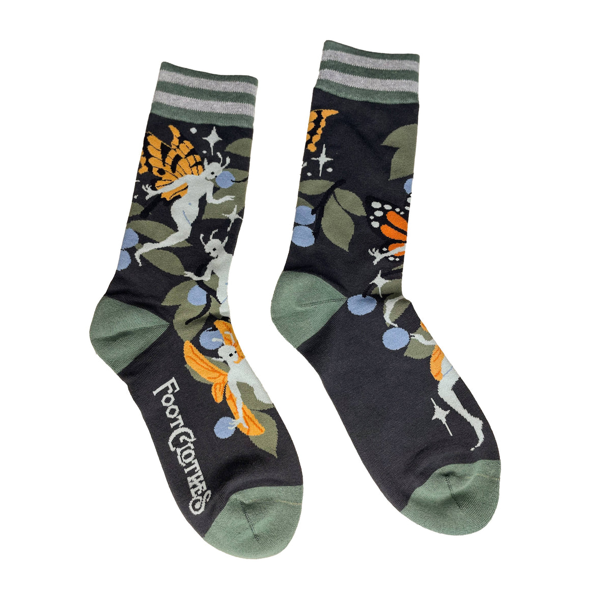 Fanciful Fairies Crew Socks
