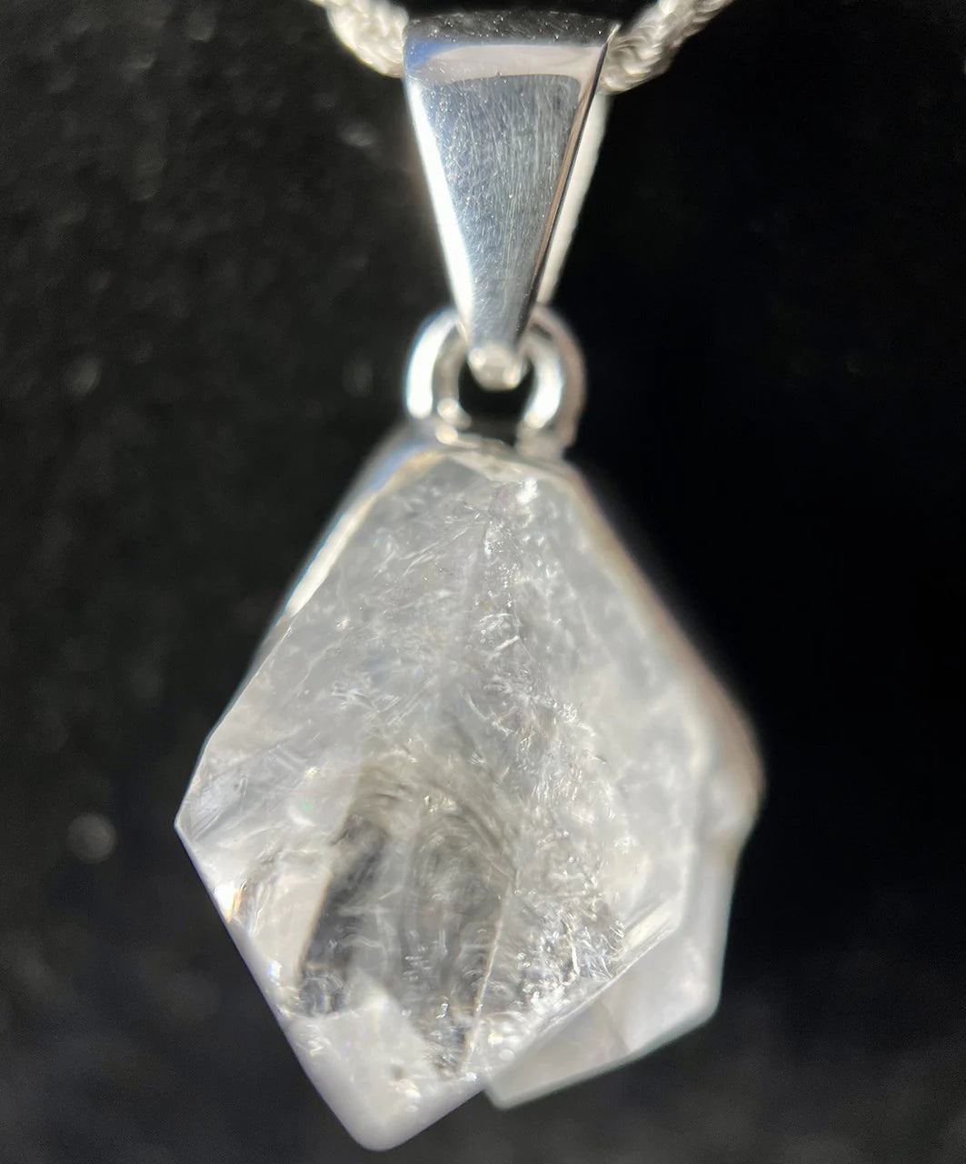 Apophyllite Sterling Silver Pendant