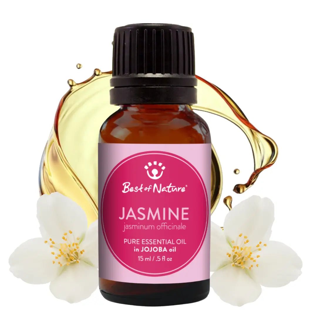 Jasmine Absolute Essential Oil Blended with Jojoba Oil