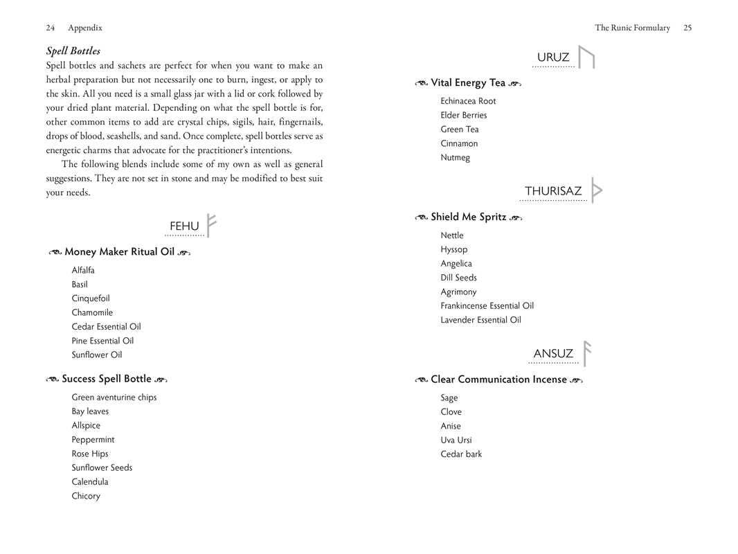 Runes for the Green Witch by Nicolette Miele