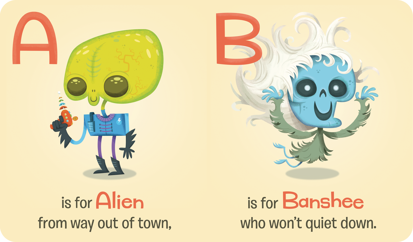 Monster ABC Board Book
