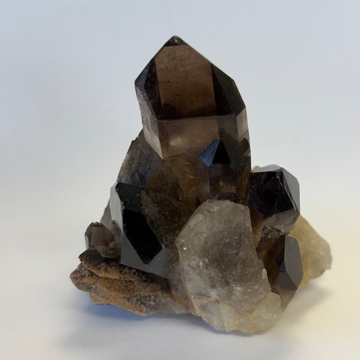 Smoky Quartz Cluster Natural Specimen