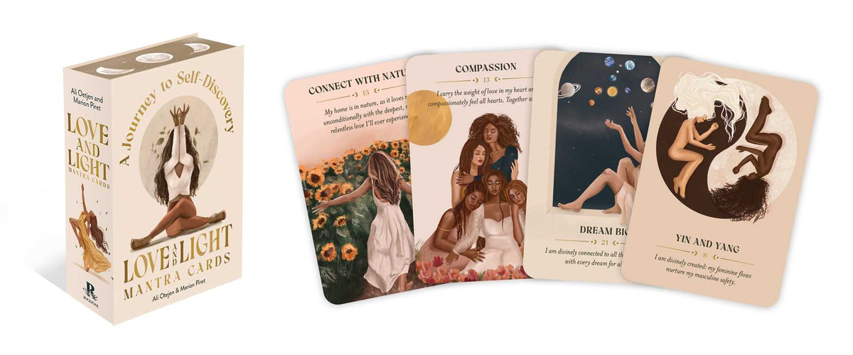 Love and Light Mantra Cards by Ali Oetjen
