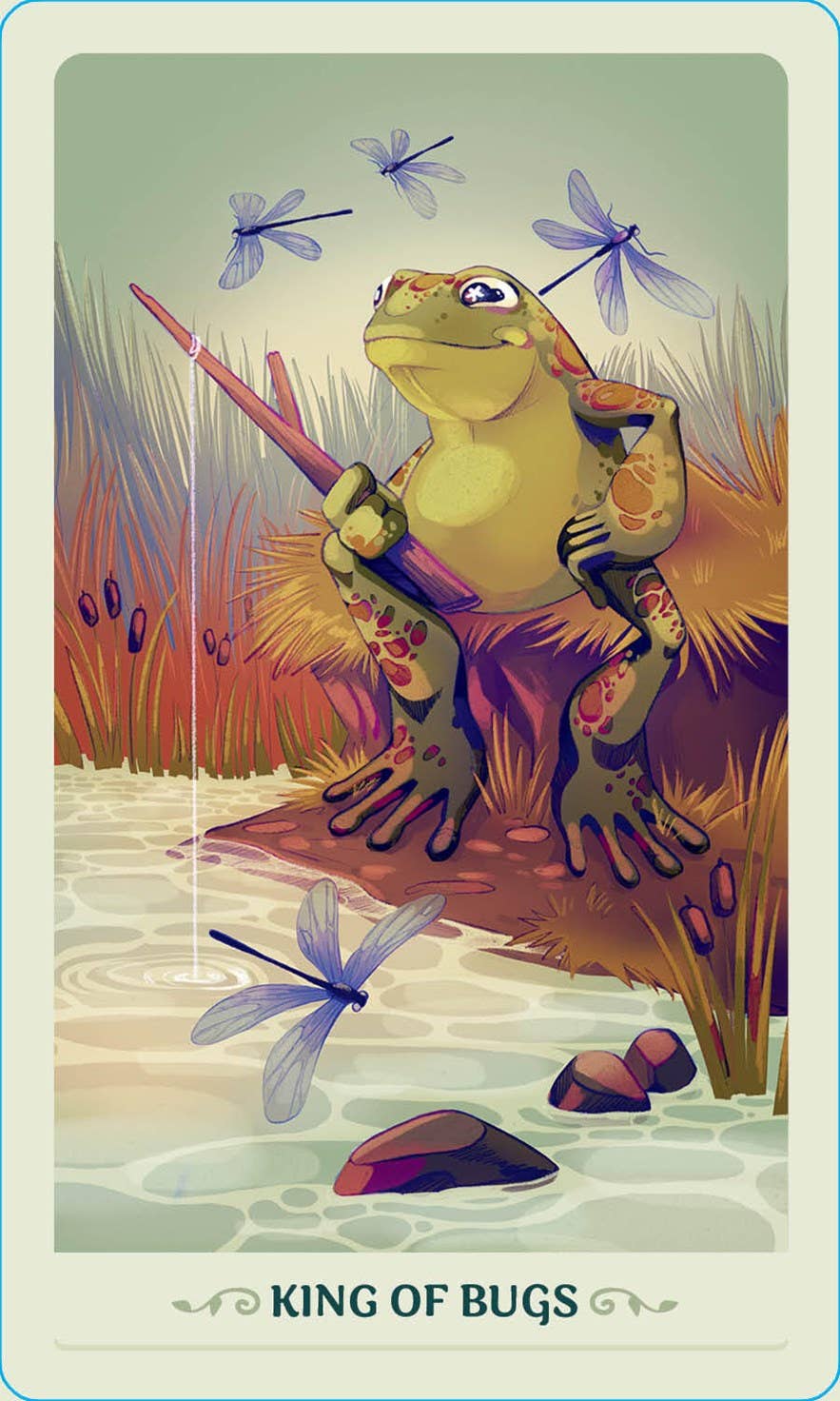 Fortunate Frogs Tarot – Whimsical Amphibian Wisdom for Everyday Readings