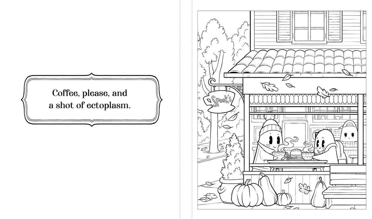 Gilmore Ghouls: A Spoopy Hollow Coloring Book