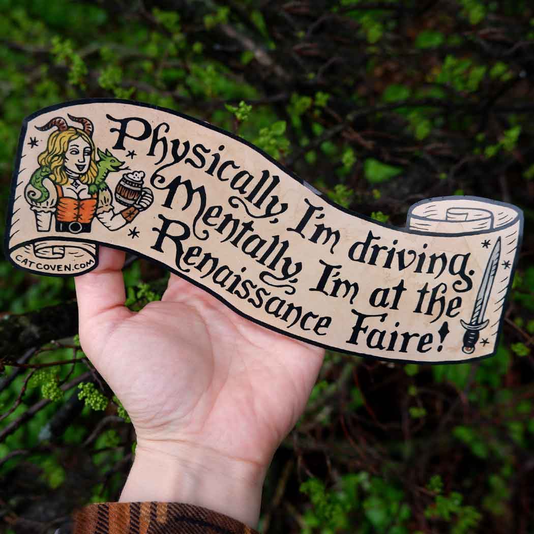 Renaissance Faire - Bumper Sticker