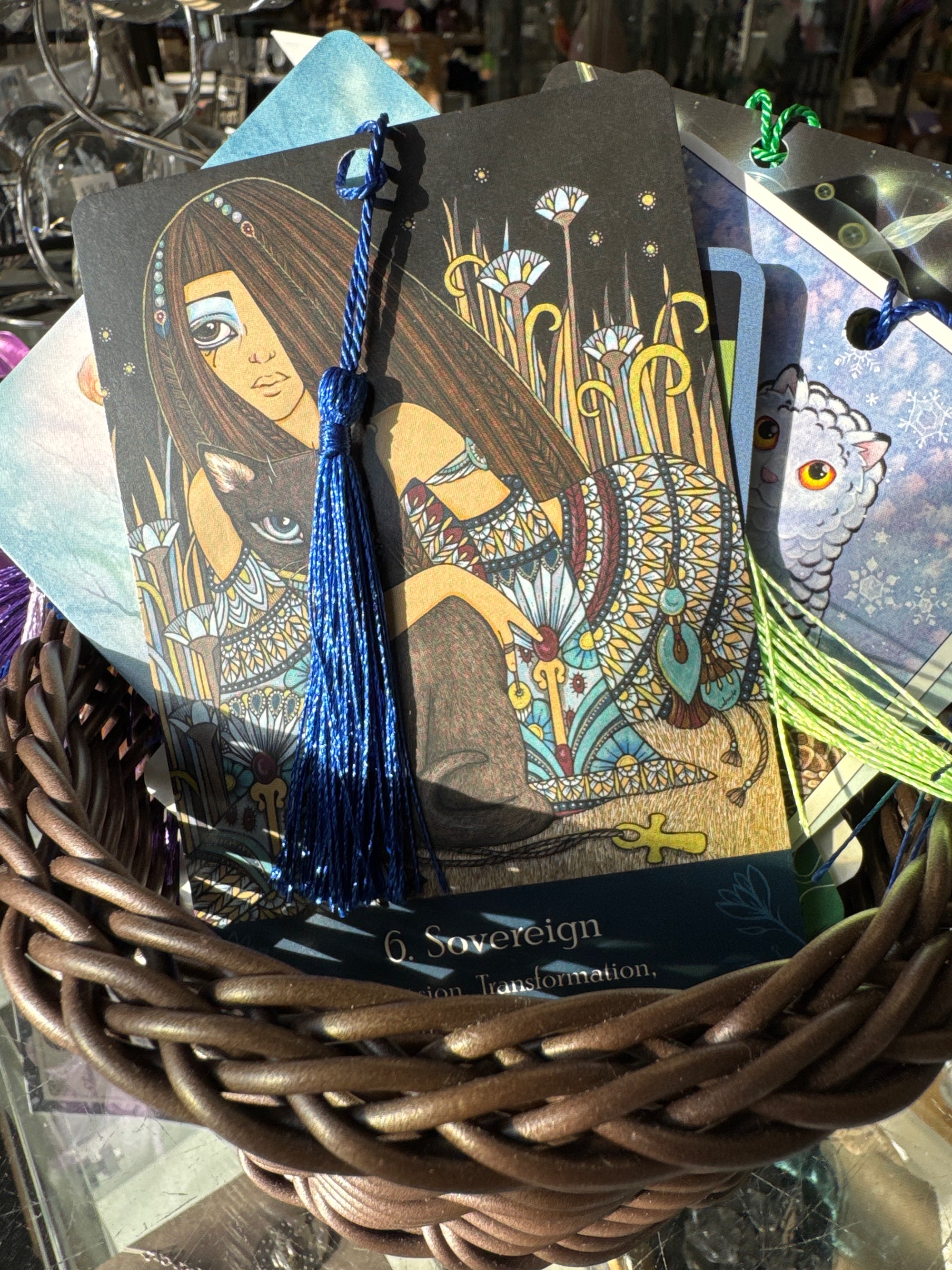 Tarot Card Bookmark with Tassel | NEAT