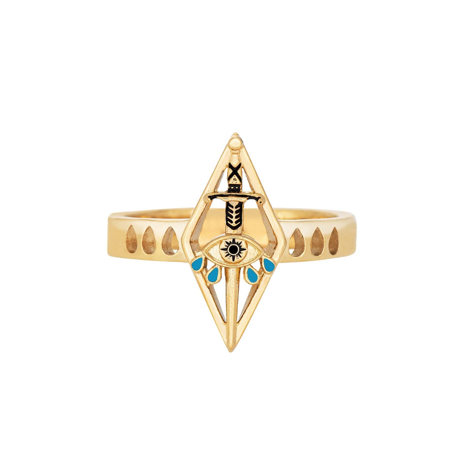 Weeping Blade Ring by Little Rooms