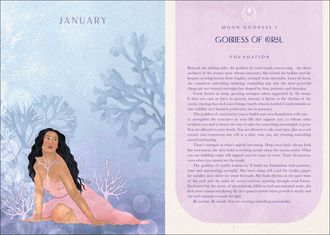 2027 Moon Goddess Planner Calendar - Northern Hemisphere