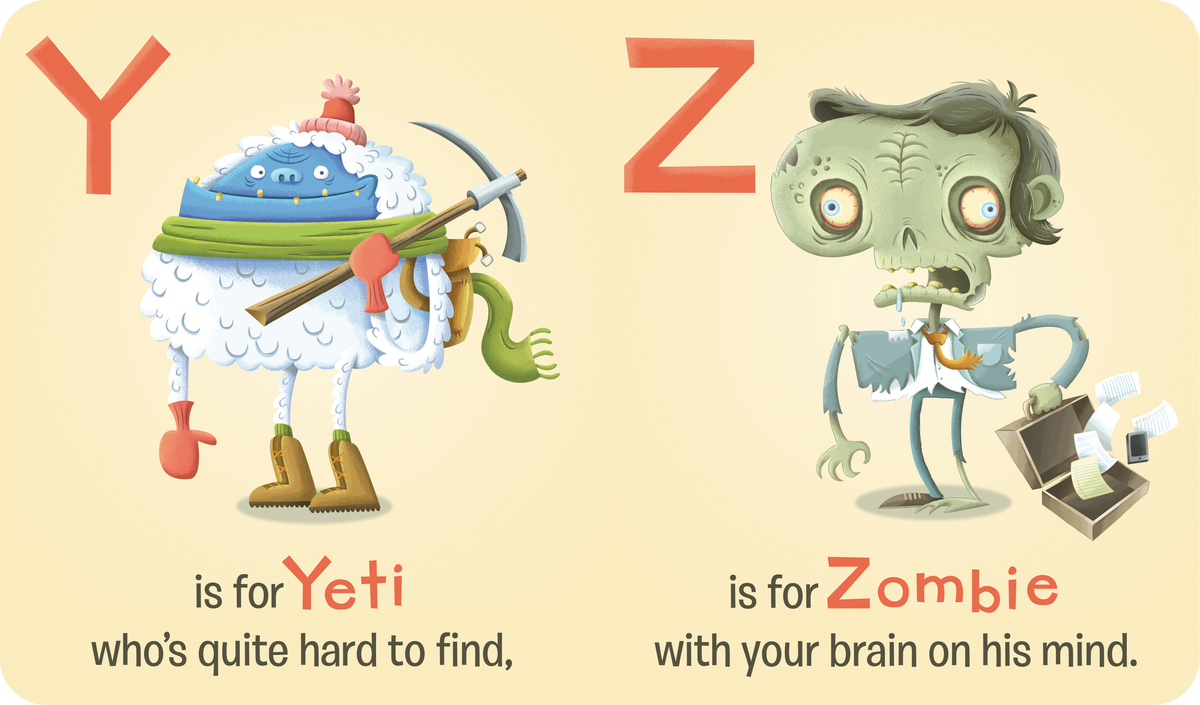 Monster ABC Board Book