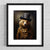 Jasper Johns Bear in Top Hat Art Print