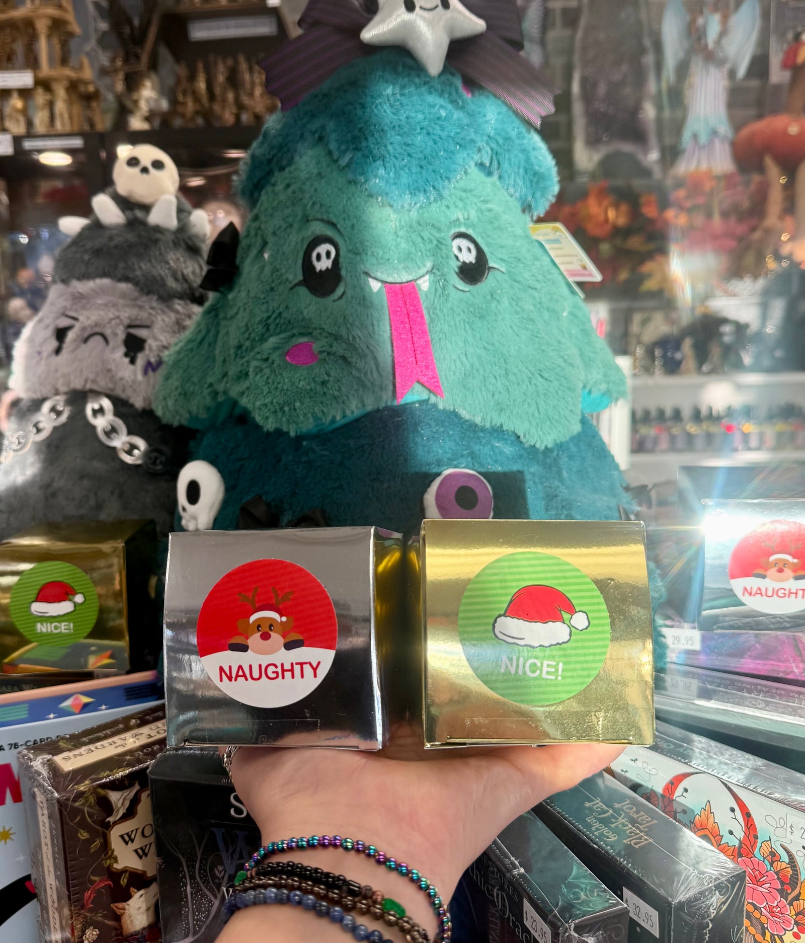 Naughty or Nice Blind Box Prefilled with Toys and Crystals