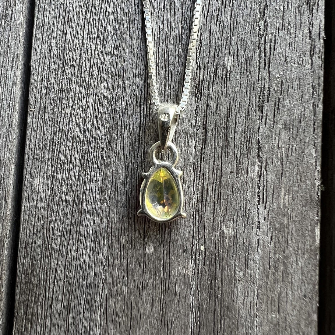 Mercury Mystic Topaz Sterling Silver Pendant