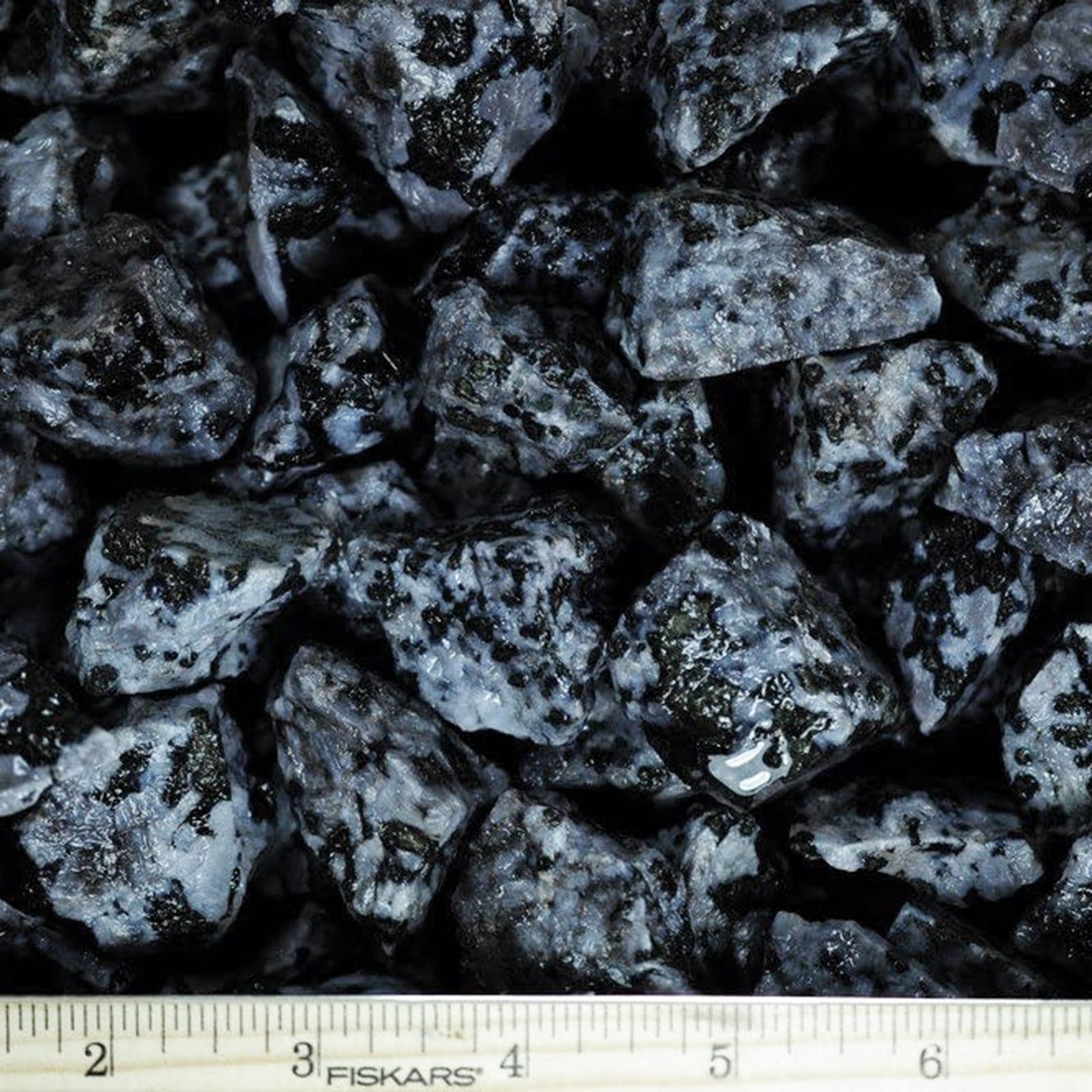 Merlinite Natural Gemstone (Indigo Gabbro) – Magic, Transformation & Spiritual Insight