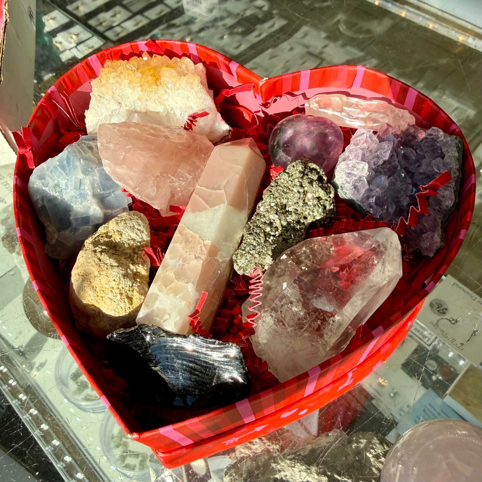 Heart Box of Crystals - Limited Edition ❤️ Valentines Special