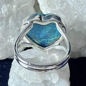 Shattuckite Sterling Silver Ring - Assorted Sizes