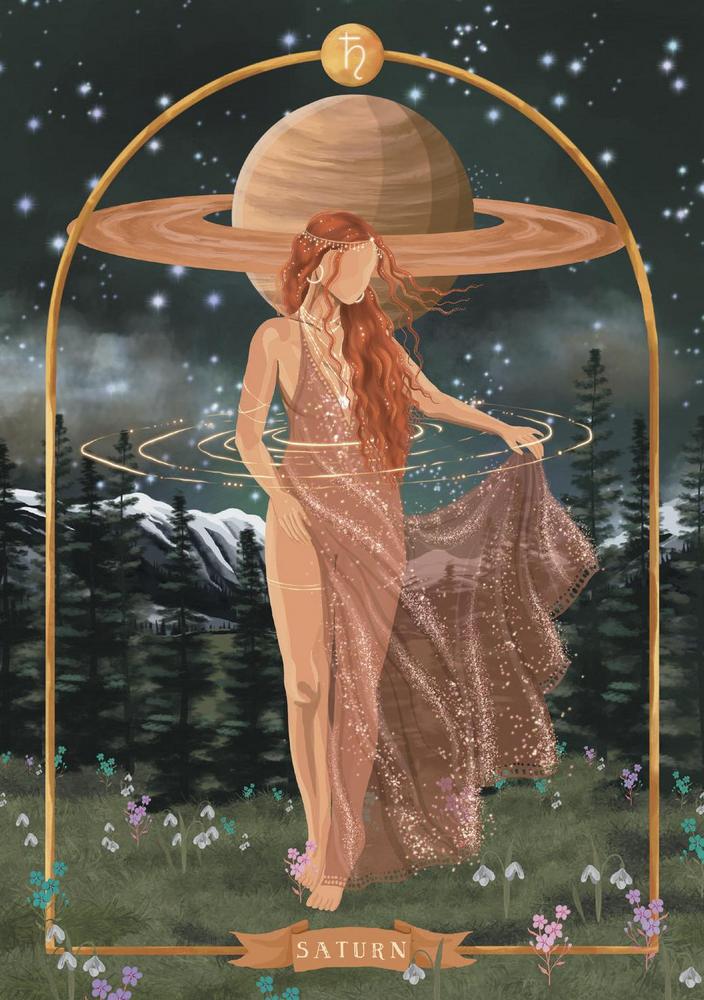 Goddess Astrology Oracle Cards Deck