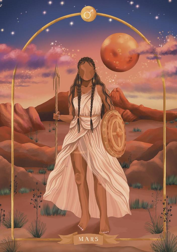 Goddess Astrology Oracle Cards Deck