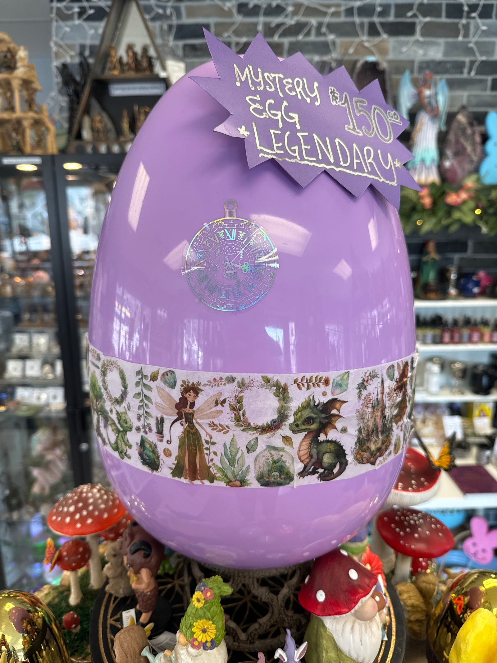 Egg-citing Treasures: Easter Eggs Prefilled with Toys and Crystals/Fossils