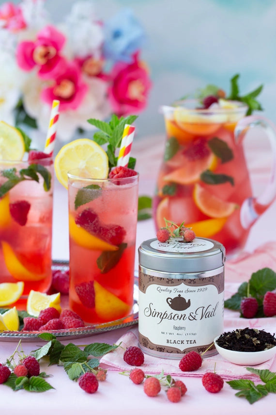 Raspberry Black Tea 4 Ounce Tin