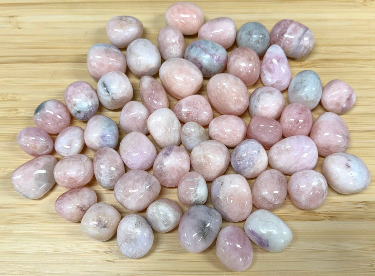 Morganite Tumbled Gemstone | Divine Love & Heart Healing