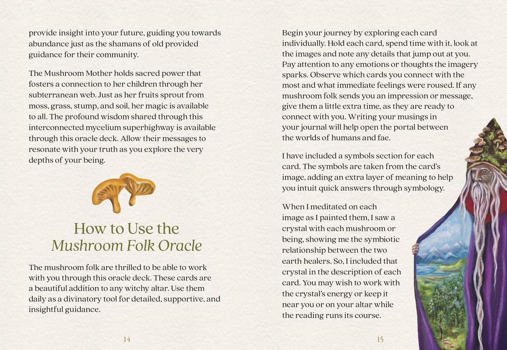 Mushroom Folk Oracle – Gentle Wisdom from the Forest Floor
