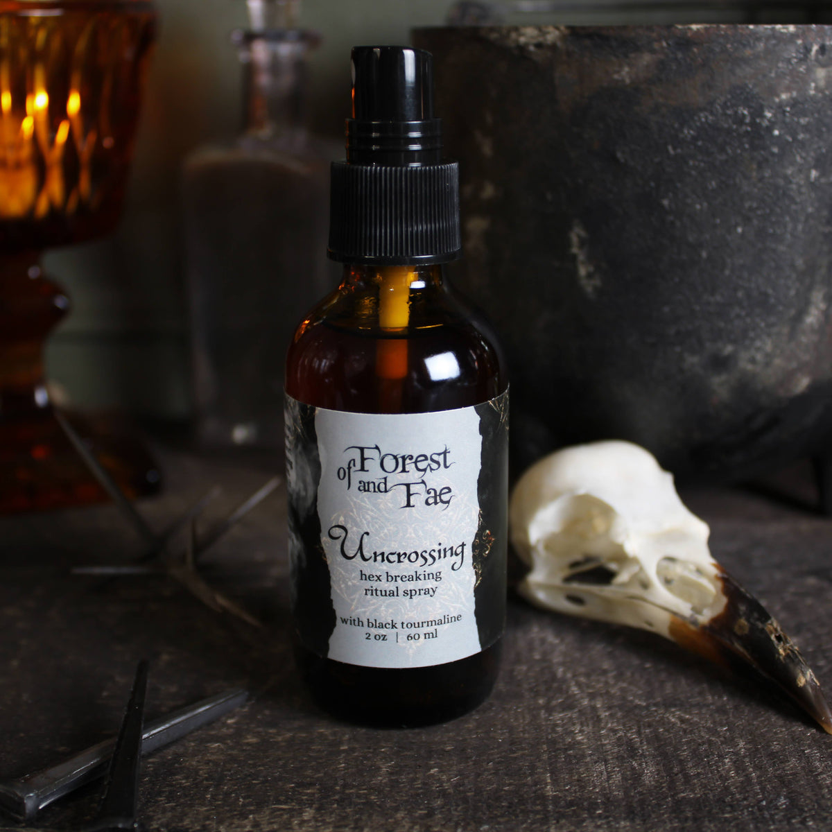 Uncrossing Hex Breaking Spray • Crystal Infused •