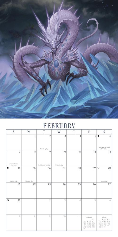 Llewellyn's 2027 Dragon Calendar