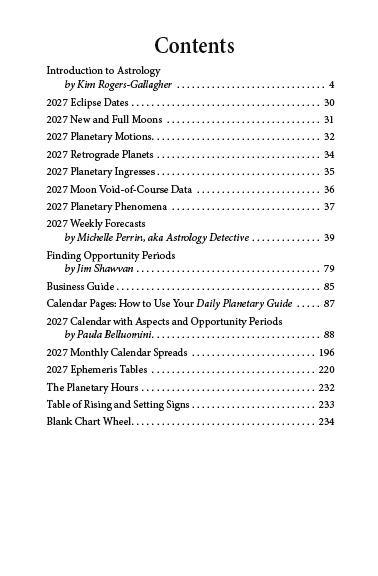 Llewellyn's 2027 Daily Planetary Guide