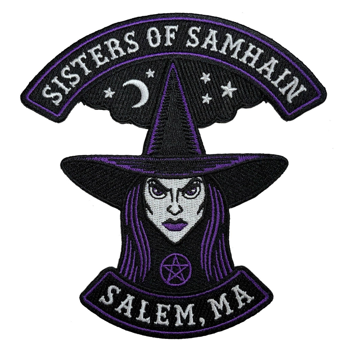 Sisters Of Samhain Witch embroidered patch