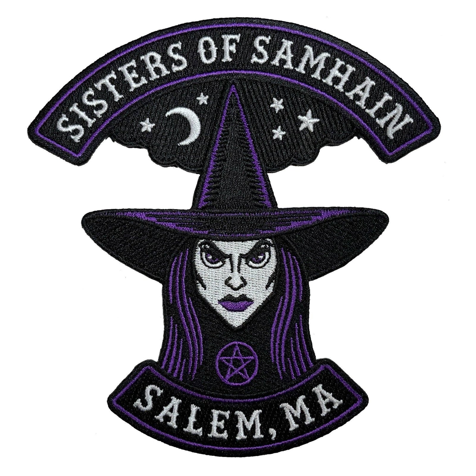 Sisters Of Samhain Witch embroidered patch