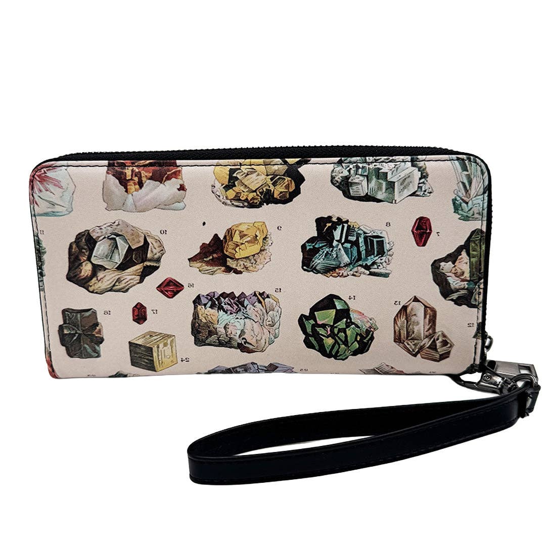 Vintage Crystals Clutch Wallet
